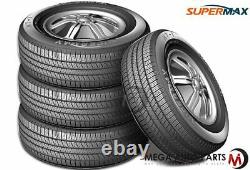 4 Supermax HT-1 HT1 225/55R18 98V All Season SUV/Truck Tire 50000 Mile Warrantys
