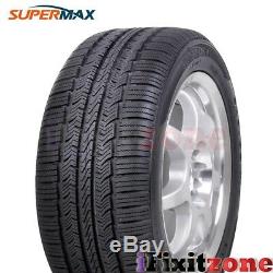 4 Supermax TM-1 TM1 All Season A/S Traction Premium Touring 195/65R15 91T Tires