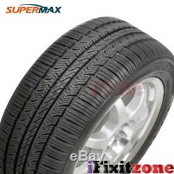 4 Supermax TM-1 TM1 All Season A/S Traction Premium Touring 195/65R15 91T Tires