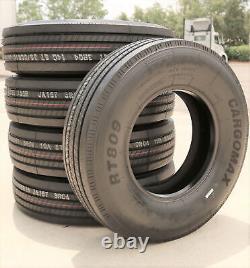 4 Tires Cargo Max RT809 All Steel ST 225/75R15 Load G 14 Ply Trailer