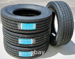 4 Tires Fortune FAR602 235/75R17.5 Load J 18 Ply All Position Commercial