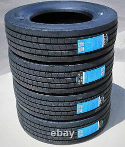 4 Tires Fortune FAR602 235/75R17.5 Load J 18 Ply All Position Commercial