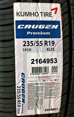 4 Tires Kumho Crugen Premium KL33 235/55R19 101H AS All Season A/S