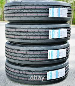 4 Tires Suntek HD Trail + All Steel ST 235/80R16 Load H 16 Ply Trailer