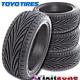 4 Toyo Proxes T1r Tires 195/45r15 78v 280aa Ultra High Performance 195/45/15 New