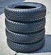 4 Transeagle St Radial Ii Steel Belted St 205/75r15 Load E 10 Ply Trailer Tires