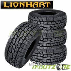 4 X New Lionhart Lionclaw ATX2 LT265/70R17 121/118S Tires