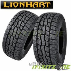 4 X New Lionhart Lionclaw ATX2 LT265/70R17 121/118S Tires