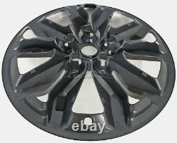 4 for Chevrolet Impala LT 2016-18 Black 18 Wheel Skins Full Rim Covers Hub Caps