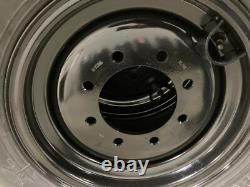 4 skid-steer snow tires replace 10x16.5 & 12x16.5 bolt on ready! Black 12 ply