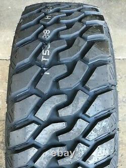 4 x 33X12.50R20 Lionsport MT Mud Terrain Tires 10-Ply White Letters LT 12.5R20