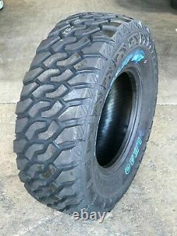 4 x 33X12.50R20 Lionsport MT Mud Terrain Tires 10-Ply White Letters LT 12.5R20