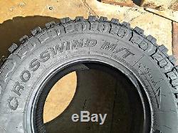 4 x NEW 35 12.50 22 Crosswind MT Mud Terrain Tires LRE 35X12.50R22 LT 325 50