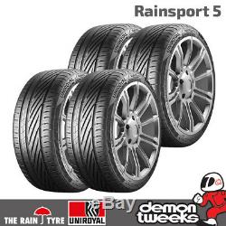 4 x Uniroyal RainSport 5 Performance Road Car Tyres 195 50 15 82V