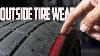 5 Common Causes Of Outside Tire Wear U0026 Tyre Wear Patterns