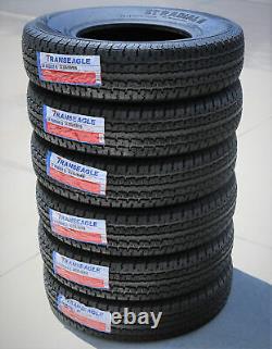 6 Transeagle ST Radial II Steel Belted ST 235/85R16 Load F 12 Ply Trailer Tires