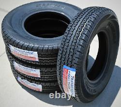 6 Transeagle ST Radial II Steel Belted ST 235/85R16 Load F 12 Ply Trailer Tires