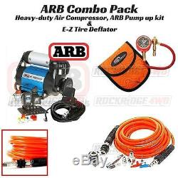 ARB Ultimate Wheeler Pack HD Air Compressor, E-Z Tire Deflator & Pump Up Kit 4x4