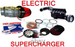 BMW M Style Performance Electric Air Intake Supercharger Fan Motor Kit