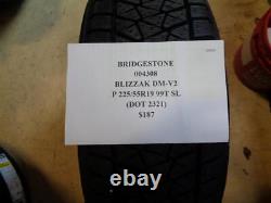 Bridgestone Blizzak Dm-v2 P 225 55 19 99t Sl Snow Winter Tire 004308 Aq4