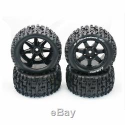 Broadened Waterproof Wasteland Tire Wide Wheel Tire for 1/5 Traxxas X-MAXX XMAXX
