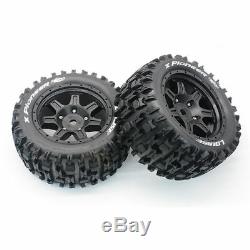 Broadened Waterproof Wasteland Tire Wide Wheel Tire for 1/5 Traxxas X-MAXX XMAXX