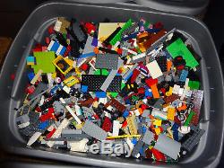 Bulk LEGO LOT! 10 pound box of Bricks, parts, Pieces Tires. Become a lego master