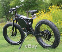 C&E Stealth Bomber 5000with72v Fat Tire Electric Scooter Beach Mountain Ebike FAST