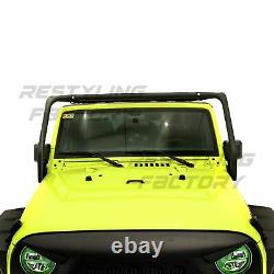 Cargo Roof Rack System Base+Top Cross Bar for 07-18 Jeep Wrangler JK 4 Door ONLY