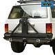 Eag Rear Bumper With Tire Carrier & 2hitch Receiver Fit 84-01 Jeep Cherokee Xj