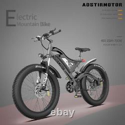 Ebike 26750W 48V/15A Electric Bike Mountain Bicycle Fat Tire All terrain E-bike