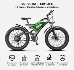 Ebike 26750W 48V/15A Electric Bike Mountain Bicycle Fat Tire All terrain E-bike