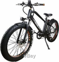 Electric Bike Beach Snow Bicycle 26 500W48V12A Fat Tire Electric Bicycle