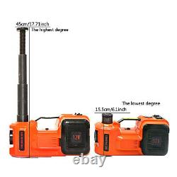 Electric Car Jack 5 Ton 3 in 1 12V 5T Hydraulic Floor Jack Lift Tire Repair Tool