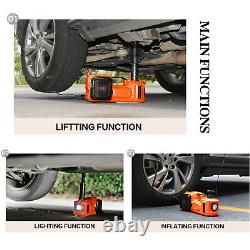 Electric Car Jack 5 Ton 3 in 1 12V 5T Hydraulic Floor Jack Lift Tire Repair Tool