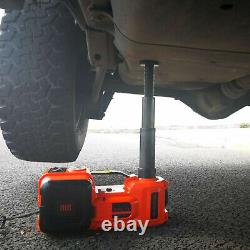 Electric Car Jack 5 Ton 3 in 1 12V 5T Hydraulic Floor Jack Lift Tire Repair Tool