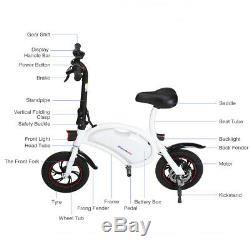 Electric Folding E-bike 20 Km/h Electric Bike Collapsible Bicycle 250W 12 tire