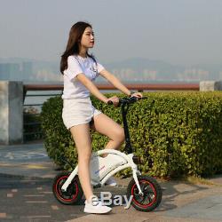 Electric Folding E-bike 20 Km/h Electric Bike Collapsible Bicycle 250W 12 tire