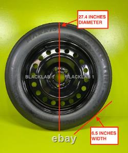 Emergency Spare Tire 165/80-17 Fits2018 2019 2020 2021 2022 Jeep Compass