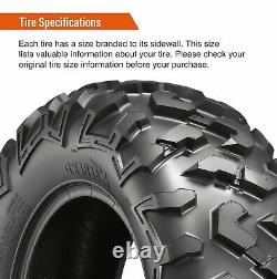 Full Set 4 25x8-12 25x10-12 ATV Tires UTV All Terrain Tyres 6PR 25x8x12 25x10x12