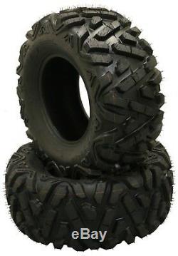 Full Set WANDA ATV UTV Tires 25x8-12 25x8x12 Front 25x11-10 25x11x10 Rear 6PR