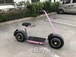 Galactiq 2000with60v Fat Tire City Coco Two Wheel Electric Scooter NEW