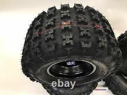 Gbc XC Master Tires + Dwt A5 Black Rims Front/rear Yamaha Yfz450 Banshee Raptor