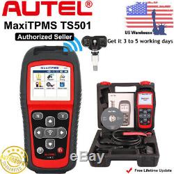 Genuine Autel MaxiTPMS TS501 TPMS Tire Pressure Monitor System Sensor Reset Tool