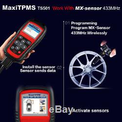 Genuine Autel MaxiTPMS TS501 TPMS Tire Pressure Monitor System Sensor Reset Tool