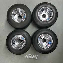 Go Kart Wheels, Go Kart Tires, Radio Flyer Wagon Tires, Complete Set of (4)