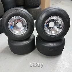 Go Kart Wheels, Go Kart Tires, Radio Flyer Wagon Tires, Complete Set of (4)