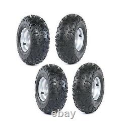 Go Kart Wheels Tires 145/70-6 Tire Rim 70 90cc 110cc 125cc ATV Quad Buggy Taotao