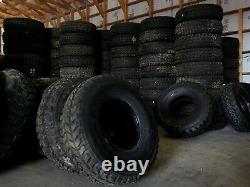 Goodyear Wrangler MT 37x12.5R16.5 Military Humvee 4X4 Take-Off Tires 98%+ Tread