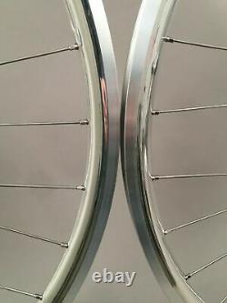 H Plus Son Archetype Silver Rims fixed gear Track bike SingleSpeed Wheelset